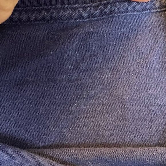 Realtree Mens T-Shirt Size XL Short Sleeve Navy American Flag Antler Graphic Tee - Picture 4 of 7